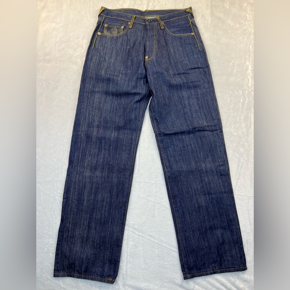Evisu Lot 0001 Jeans Size 34 - Picture 2 of 8